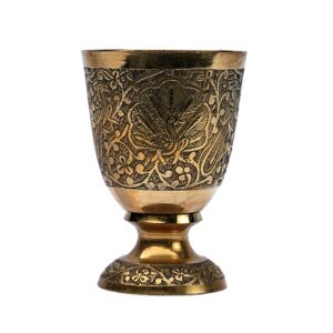 Antique Brass Glass