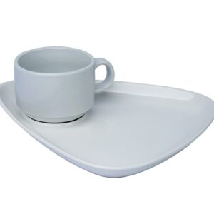Triangle Plate & Cup