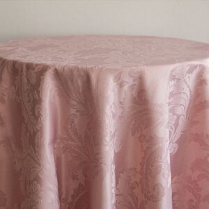 Damask Table Cloth – Pink