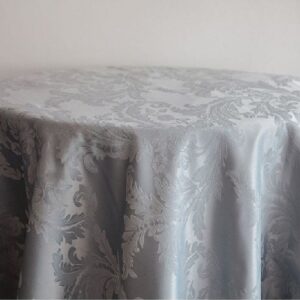 Damask Table Cloth – Silver