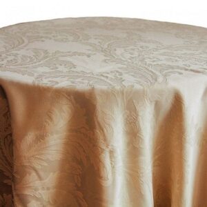 Damask Table Cloth – Gold